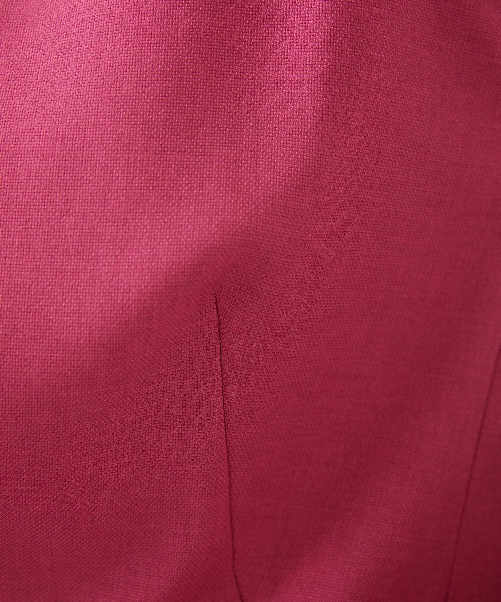 GLJGD01330 S sybilla(エス  バイ シビラ) ノーカラージャケット ラズベリー