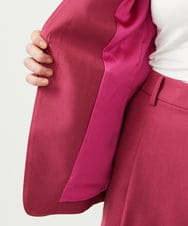 GLJGD01330 S sybilla(エス  バイ シビラ) ノーカラージャケット ラズベリー