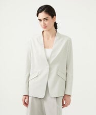 GLJGD01330 S sybilla(エス  バイ シビラ) ノーカラージャケット オフベージュ