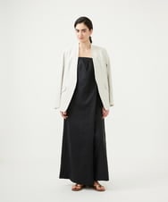 GLJGD01330 S sybilla(エス  バイ シビラ) ノーカラージャケット オフベージュ