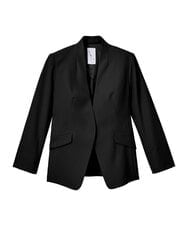 GLJGD01330 S sybilla(エス  バイ シビラ) ノーカラージャケット ブラック