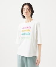 GLKGA01190 S sybilla(エス  バイ シビラ) グラフィックTEE ALEGRIAマルチカラー