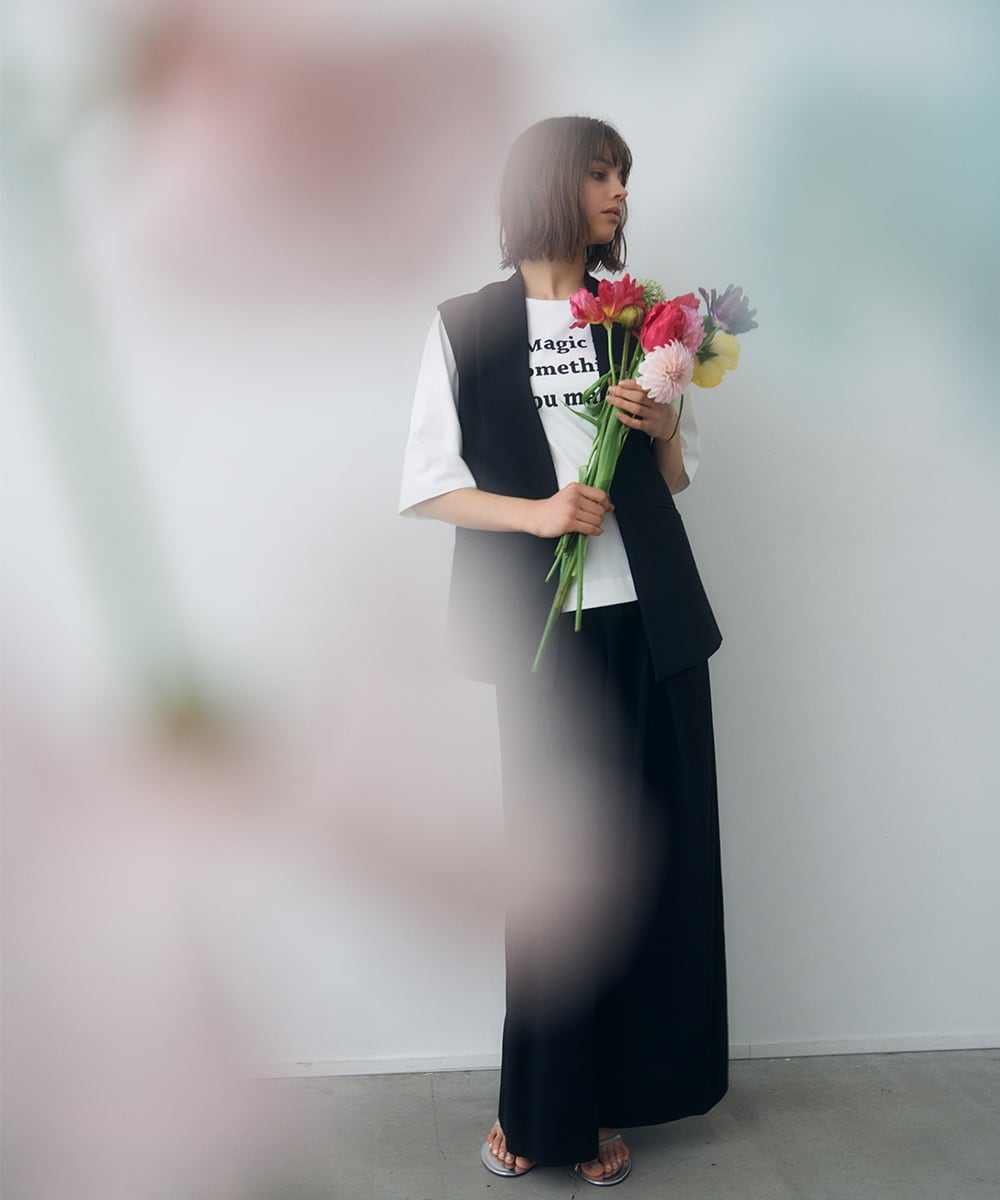 GLKGA01190 S sybilla(エス  バイ シビラ) グラフィックTEE ALEGRIAマルチカラー