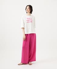 GLKGA01190 S sybilla(エス  バイ シビラ) グラフィックTEE Magic〜ピンク