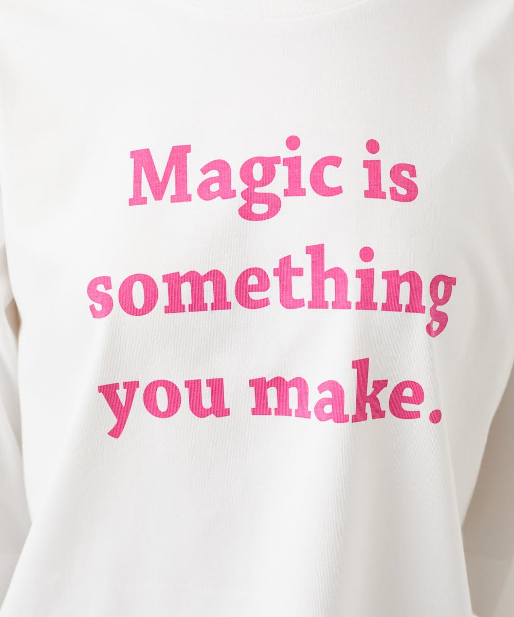 GLKGA01190 S sybilla(エス  バイ シビラ) グラフィックTEE Magic〜ピンク