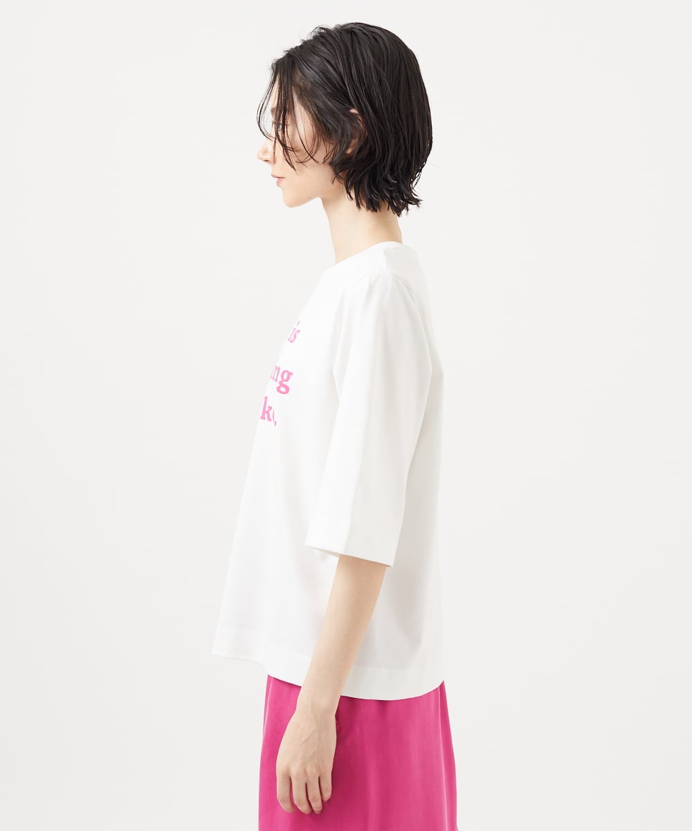 GLKGA01190 S sybilla(エス  バイ シビラ) グラフィックTEE Magic〜ピンク