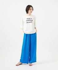 GLKGA01190 S sybilla(エス  バイ シビラ) グラフィックTEE Magic〜ブラック