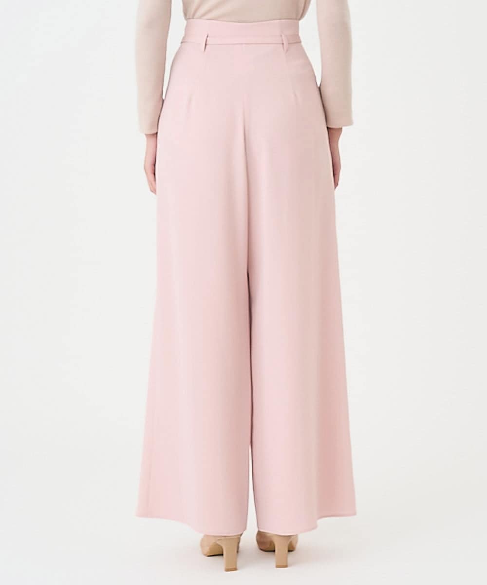 GLLAD01190 S sybilla(エス  バイ シビラ) タックワイドパンツ ピンクベージュ