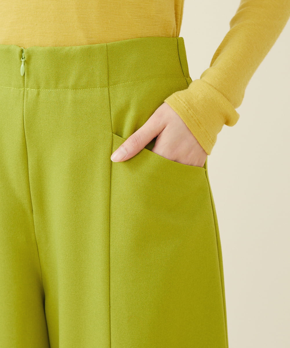 【限定販売】 シビラ パンツ パンツ - お値下げ可 グリーン ワイド パンツ