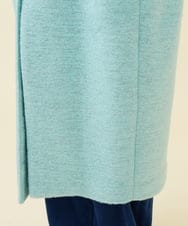 GLUAA01450 S sybilla(エス  バイ シビラ) 【ドラマ着用】スライバーニットコート アクアブルー