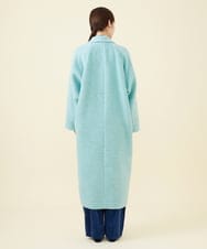 GLUAA01450 S sybilla(エス  バイ シビラ) 【ドラマ着用】スライバーニットコート アクアブルー