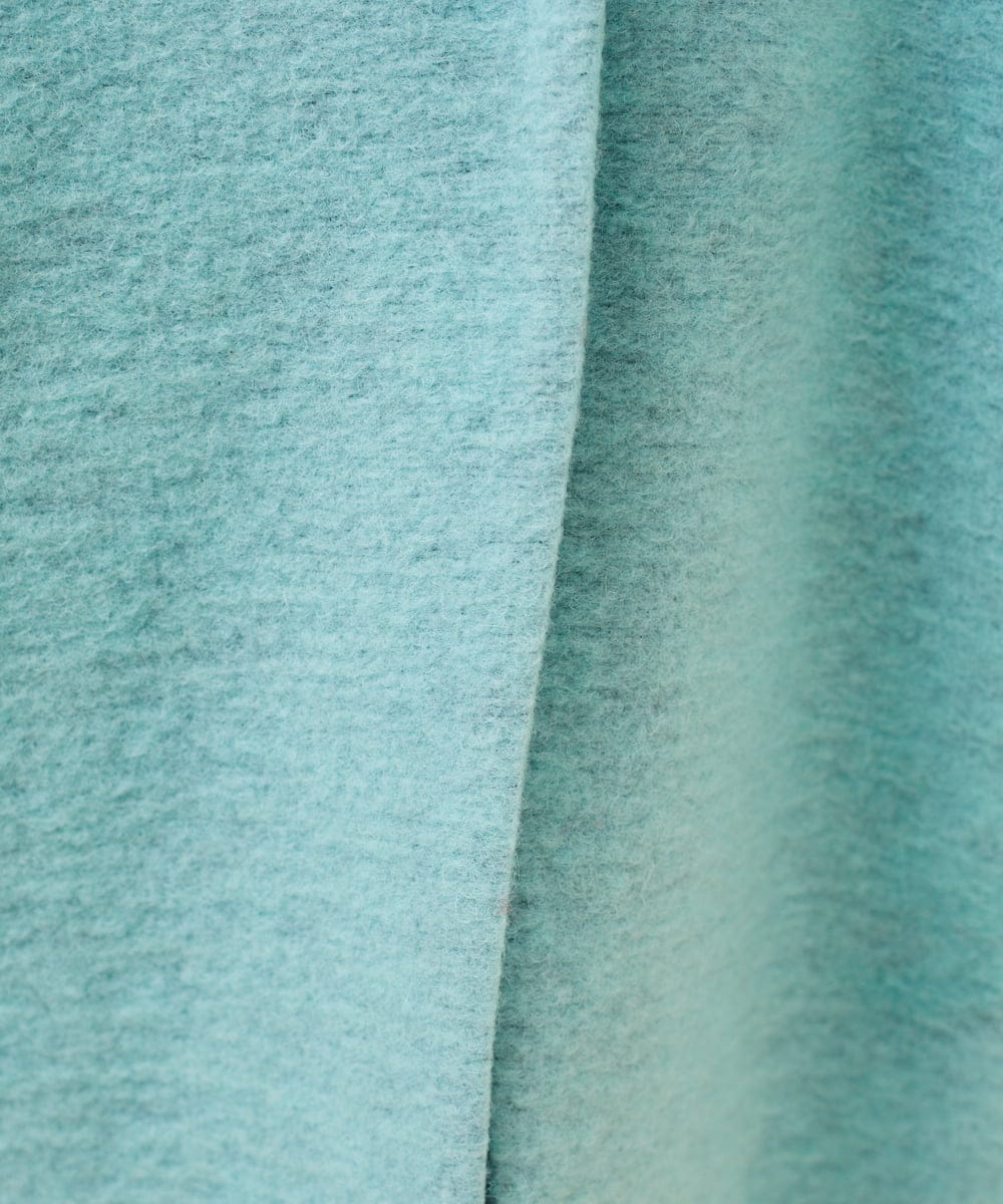 GLUAA01450 S sybilla(エス  バイ シビラ) 【ドラマ着用】スライバーニットコート アクアブルー