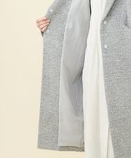 GLUAA01450 S sybilla(エス  バイ シビラ) 【ドラマ着用】スライバーニットコート ペールグレー