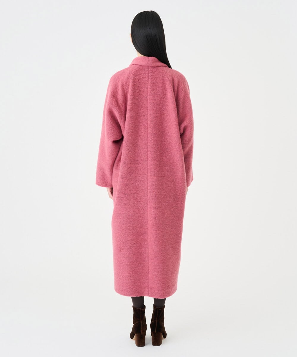 GLUAD01450 S sybilla(エス  バイ シビラ) 【evo】スライバーニットコート ピンク