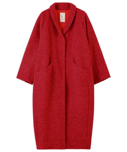 GLUAD01450 S sybilla 【evo】スライバーニットコート