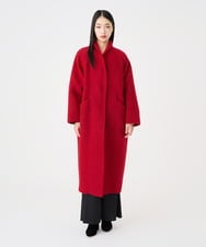 GLUAD01450 S sybilla(エス  バイ シビラ) 【evo】スライバーニットコート レッド