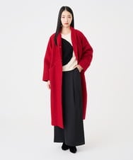 GLUAD01450 S sybilla(エス  バイ シビラ) 【evo】スライバーニットコート レッド