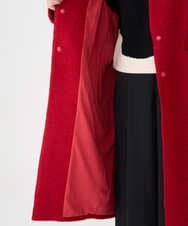 GLUAD01450 S sybilla(エス  バイ シビラ) 【evo】スライバーニットコート レッド