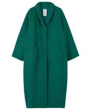 GLUAD01450 S sybilla(エス  バイ シビラ) 【evo】スライバーニットコート エメラルドグリーン