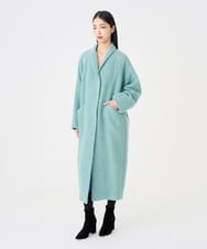 GLUAD01450 S sybilla(エス  バイ シビラ) 【evo】スライバーニットコート アクアブルー