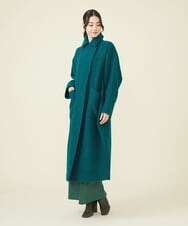GLUAV02430 S sybilla(エス  バイ シビラ) スライバーニットコート グリーン