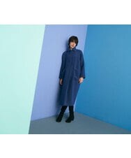 GLUAV02430 S sybilla(エス  バイ シビラ) スライバーニットコート ブルー