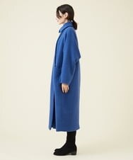 GLUAV02430 S sybilla(エス  バイ シビラ) スライバーニットコート ブルー