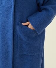 GLUAV02430 S sybilla(エス  バイ シビラ) スライバーニットコート ブルー