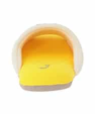 GNFTG04025 Jocomomola(ホコモモラ) 【洗える】ドンキホーテオープントゥスリッパ イエロー