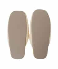 GNFTG04025 Jocomomola(ホコモモラ) 【洗える】ドンキホーテオープントゥスリッパ イエロー