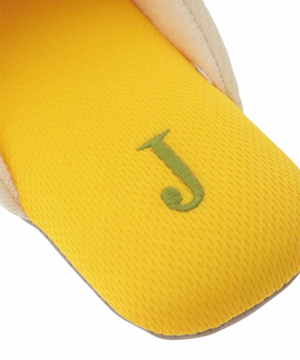 GNFTG04025 Jocomomola(ホコモモラ) 【洗える】ドンキホーテオープントゥスリッパ イエロー