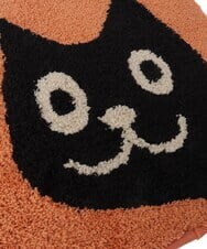 GNJTW33030 Jocomomola(ホコモモラ) アニマルモチーフ両面デザインマット オレンジ