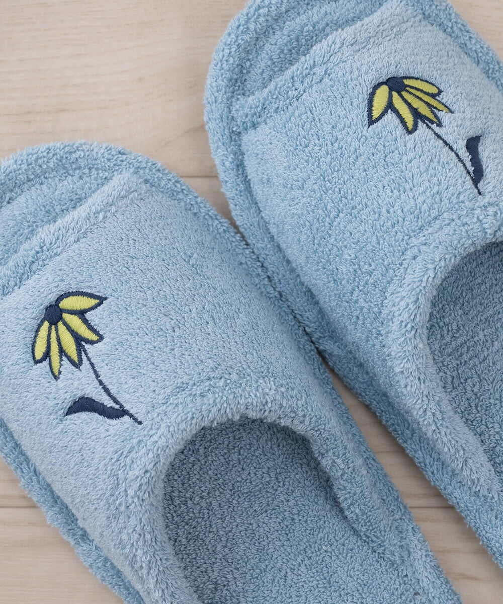 GQ6GD01027 Sybilla(バイヤーズ セレクト) 【Sybilla】 レジェンダ スリッパ  ブルー