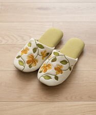 GQ6GD04025 Sybilla(バイヤーズ セレクト) 【Sybilla】ヒストリア スリッパ グリーン