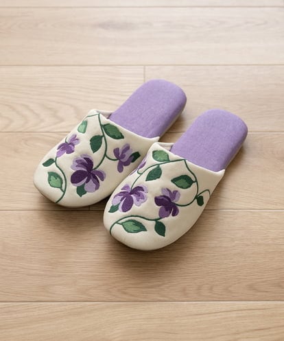 GQ6GD04025  【Sybilla】ヒストリア スリッパ