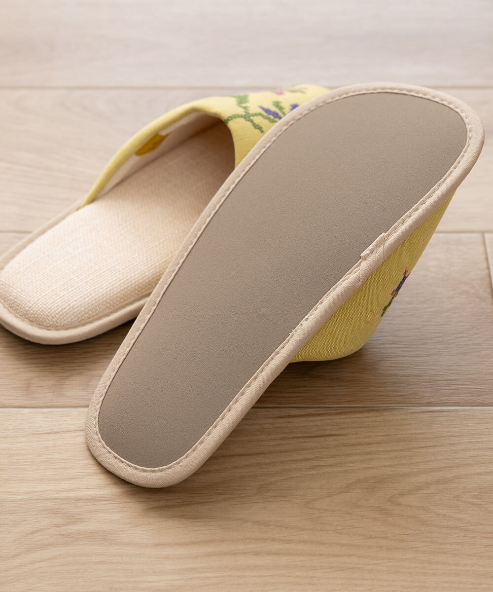 GQ6GD06025 Sybilla(バイヤーズ セレクト) 【Sybilla】クルス/スリッパ イエロー