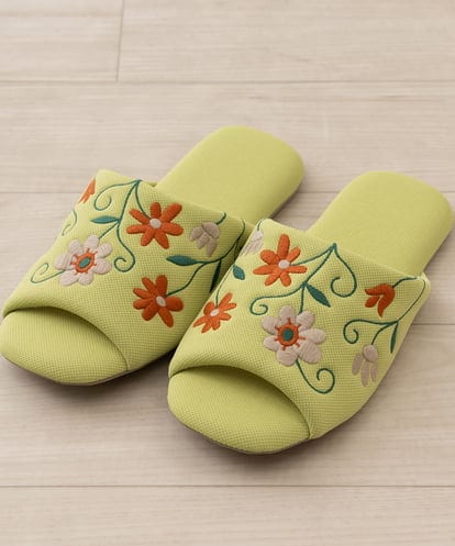 GQ6GD07025 Sybilla 【Sybilla】 フラワーガーデン2 スリッパ
