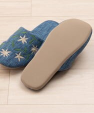 GQ6GD08025 Sybilla(バイヤーズ セレクト) 【Sybilla】アメリア スリッパ ブルー