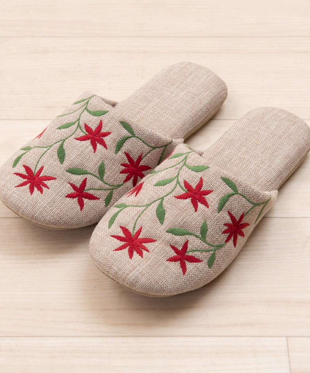 GQ6GD08025 Sybilla(バイヤーズ セレクト) 【Sybilla】アメリア スリッパ ベージュ