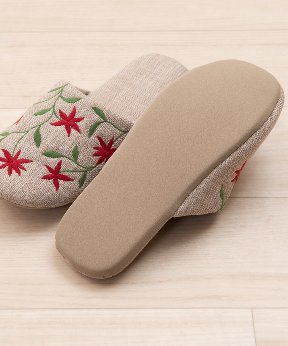 GQ6GD08025 Sybilla(バイヤーズ セレクト) 【Sybilla】アメリア スリッパ ベージュ