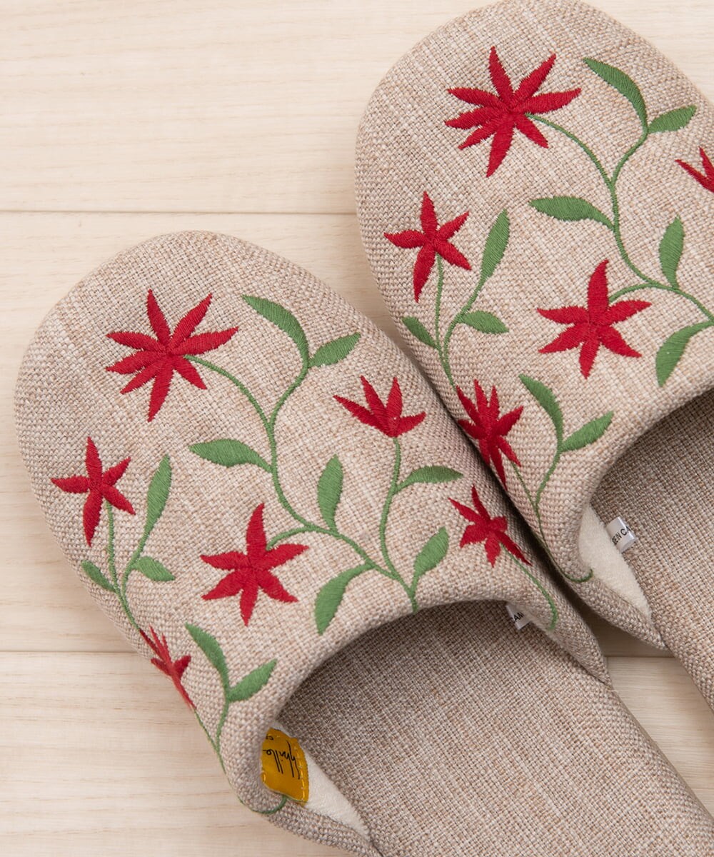 GQ6GD08025 Sybilla(バイヤーズ セレクト) 【Sybilla】アメリア スリッパ ベージュ