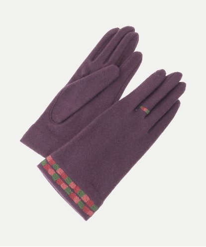 GS2AD02043 Sybilla 【日本製】リング刺繍グローブ