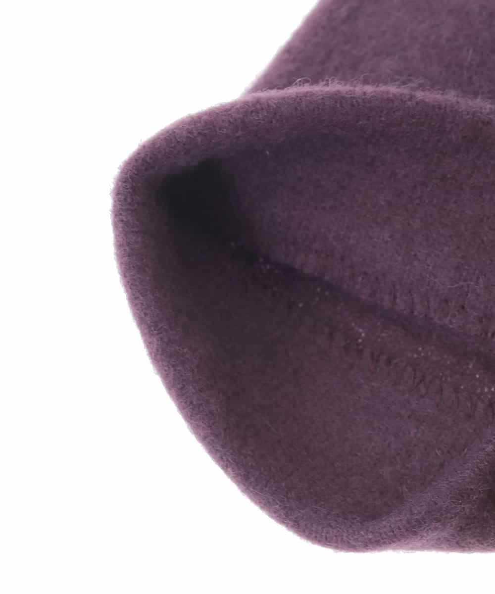 GS2AD02043 Sybilla(シビラ) 【日本製】リング刺繍グローブ パープル