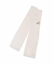 GS2GD01043 Sybilla(シビラ) 【日本製/接触冷感】フラワー刺繍UVアームカバー オフホワイト