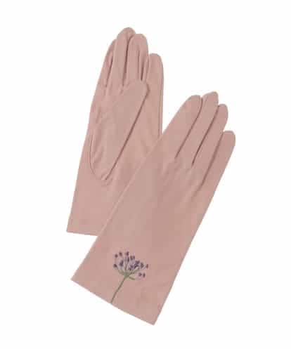GS2GD02035 Sybilla 【日本製/接触冷感】フラワー刺繍UV手袋