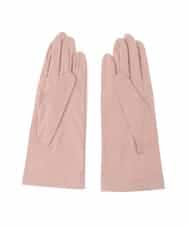 GS2GD02035 Sybilla(シビラ) 【日本製/接触冷感】フラワー刺繍UV手袋 ピンク