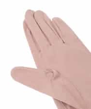 GS2GD02035 Sybilla(シビラ) 【日本製/接触冷感】フラワー刺繍UV手袋 ピンク