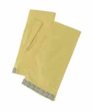 GS2GD03035 Sybilla(シビラ) 【日本製/接触冷感】モチーフ刺繍UVフィンガーレス手袋 イエロー