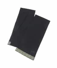 GS2GD03035 Sybilla(シビラ) 【日本製/接触冷感】モチーフ刺繍UVフィンガーレス手袋 ブラック