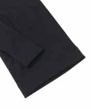 GS2GD03035 Sybilla(シビラ) 【日本製/接触冷感】モチーフ刺繍UVフィンガーレス手袋 ブラック